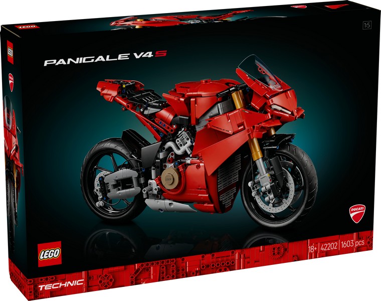 LEGO Technic 42202 Ducati Panigale V4 S Motorkerékpár