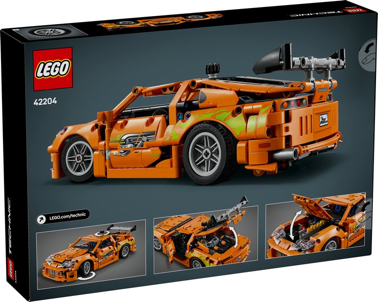 LEGO Technic 42204 Fast And Furious Toyota Supra Mk4