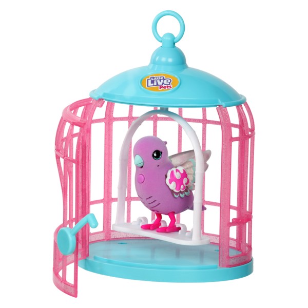 Little Live Pets Papagáj Kalitkában - Polly Pearl