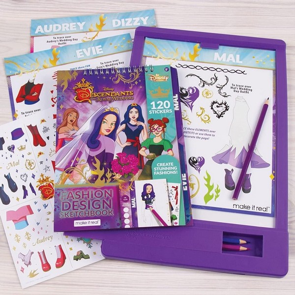 Make It Real Disney Divattervező Füzet A Királyi Esküvő