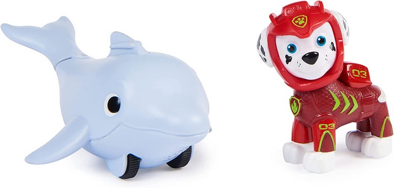 Mancs őrjárat Aqua Pups hősök Marshall