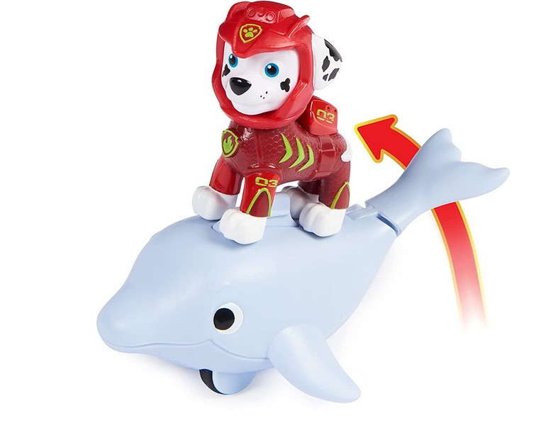 Mancs őrjárat Aqua Pups hősök Marshall