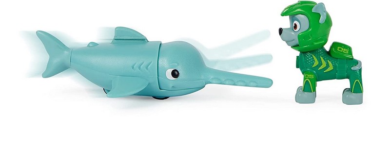 Mancs őrjárat Aqua Pups hősök Rocky