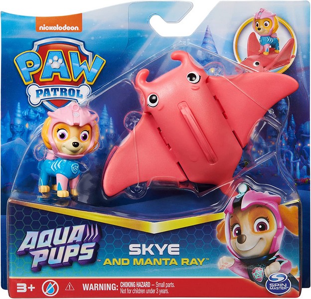 Mancs őrjárat Aqua Pups hősök Skye
