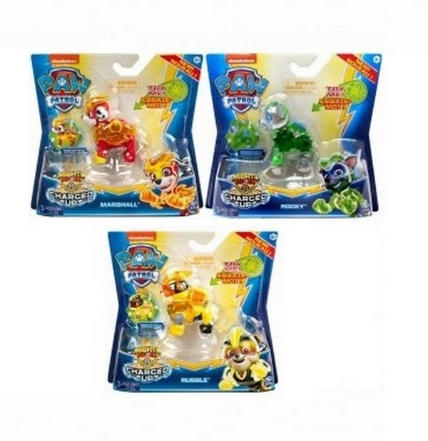 Mancs Őrjárat Mighty Pups figurák, többféle