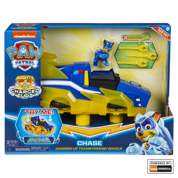 Mancs Őrjárat Chase Charged up átalakuló jármű