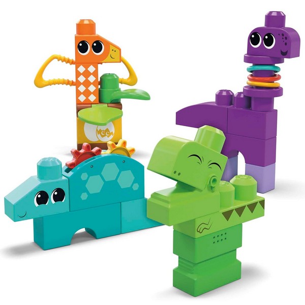 Mega Bloks Dinó Építőjáték Készlet 24 Db-Os