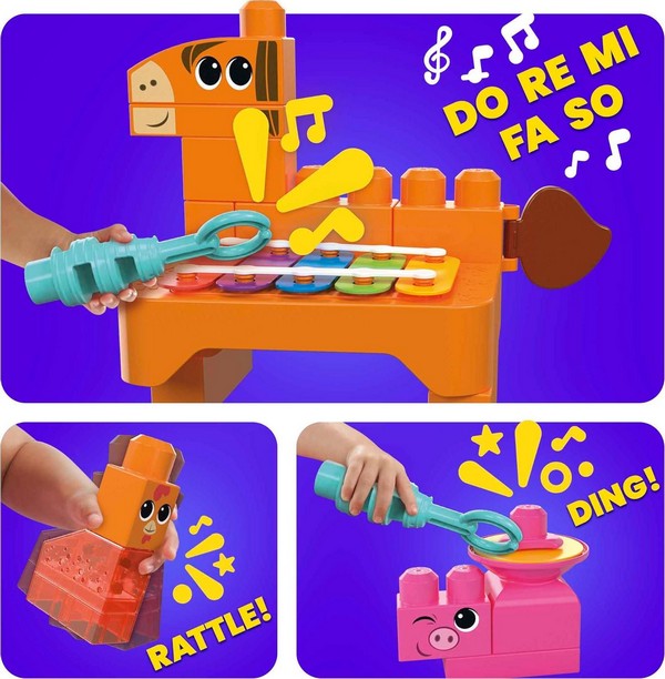 Mega Bloks Zenélő Farm Játékszett 40 db-os