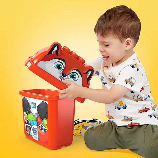 Mega Bloks Állatos Vödör - Róka