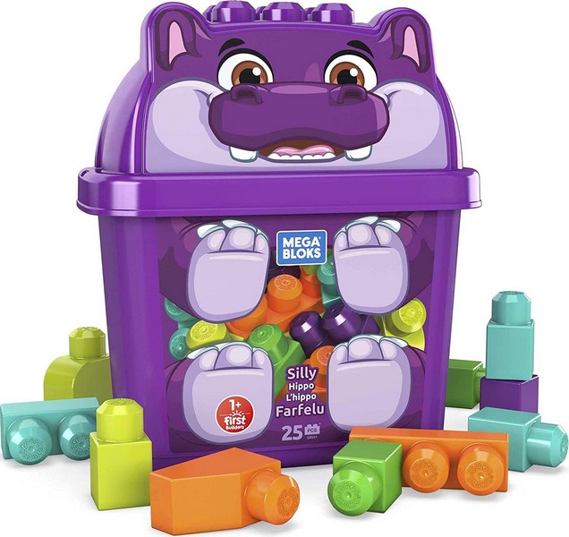 Mega Bloks Állatos Vödör - Víziló