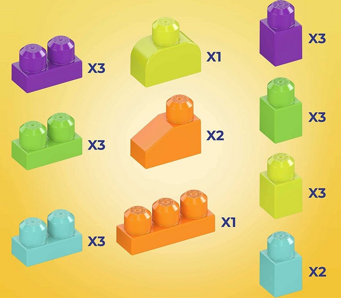 Mega Bloks Állatos Vödör - Víziló