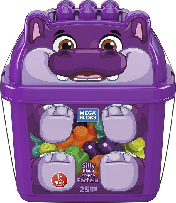 Mega Bloks Állatos Vödör - Víziló