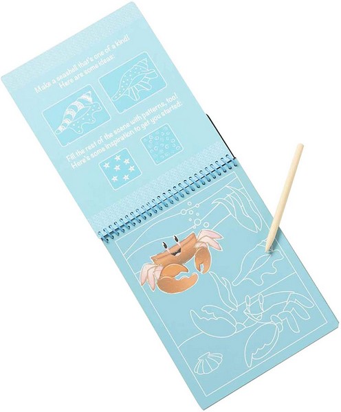 Melissa &amp; Doug Képkarc Füzet Tengeri Élet