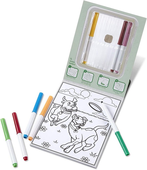 Melissa &amp; Doug Mágikus Színező Füzet Háziállatok