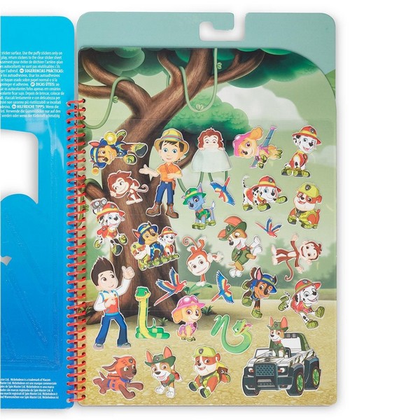 Melissa &amp; Doug Pufi Matrica Füzet Mancs Őrjárat Dzsungel