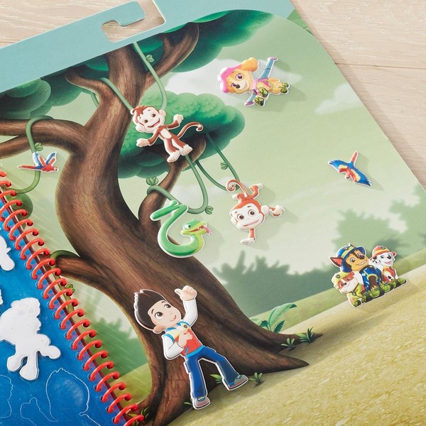 Melissa &amp; Doug Pufi Matrica Füzet Mancs Őrjárat Dzsungel