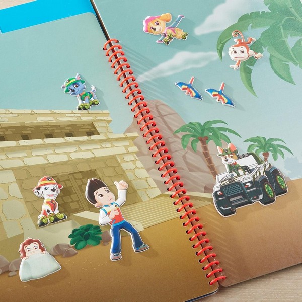 Melissa &amp; Doug Pufi Matrica Füzet Mancs Őrjárat Dzsungel