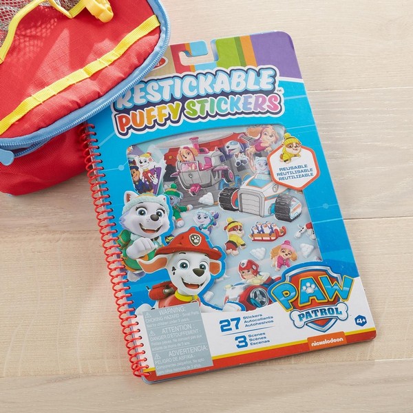Melissa &amp; Doug Pufi Matrica Füzet Mancs Őrjárat Jake Hegye