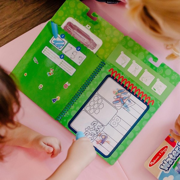 Melissa &amp; Doug Rajzolás Vízzel Azúrkék Nyomok És Te - Számolás