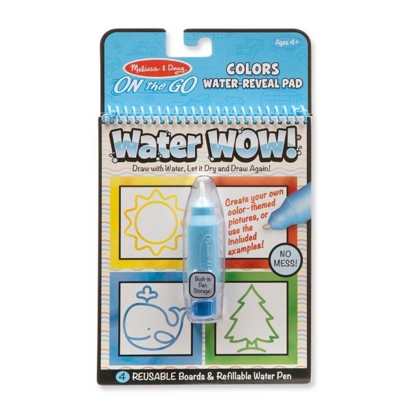 Melissa &amp; Doug Rajzolás Vízzel Színek és Formák