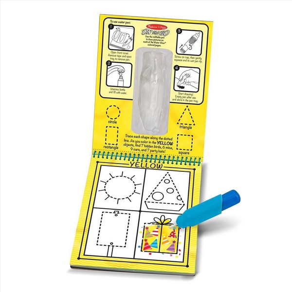 Melissa &amp; Doug Rajzolás Vízzel Színek és Formák