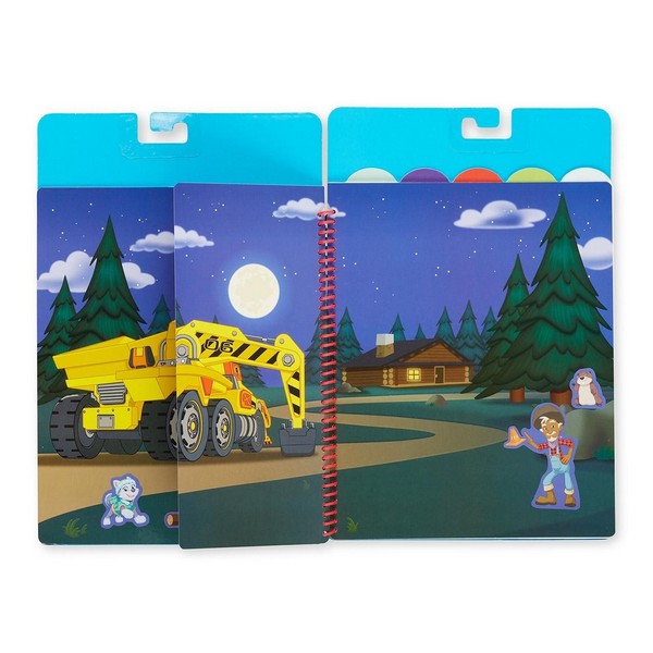 Melissa &amp; Doug Újrahasználható Matrica Füzet Mancs Őrjárat A Nagy Mentőakció