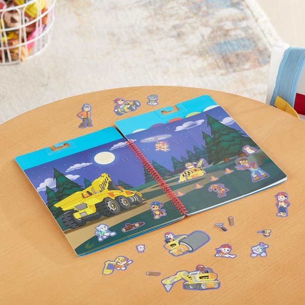 Melissa &amp; Doug Újrahasználható Matrica Füzet Mancs Őrjárat A Nagy Mentőakció