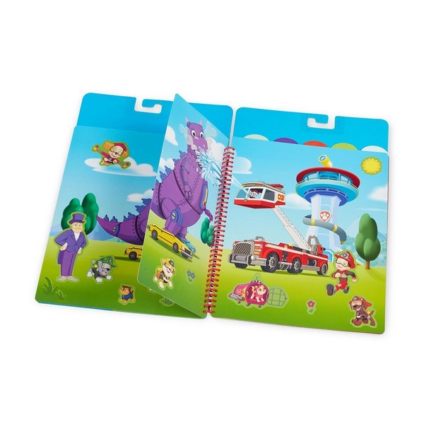 Melissa &amp; Doug Újrahasználható Matrica Füzet Mancs Őrjárat A Nagy Mentőakció