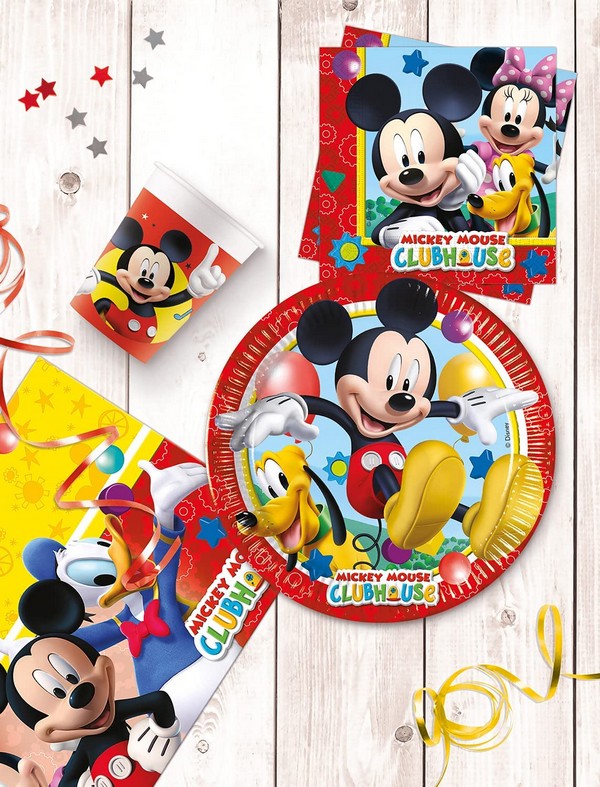 Mickey Egér Playful Mickey Parti Tányér 23 cm, 8 db-os