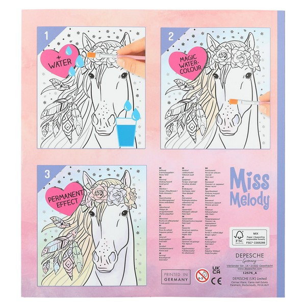Miss Melody Vizes Kifestőkönyv