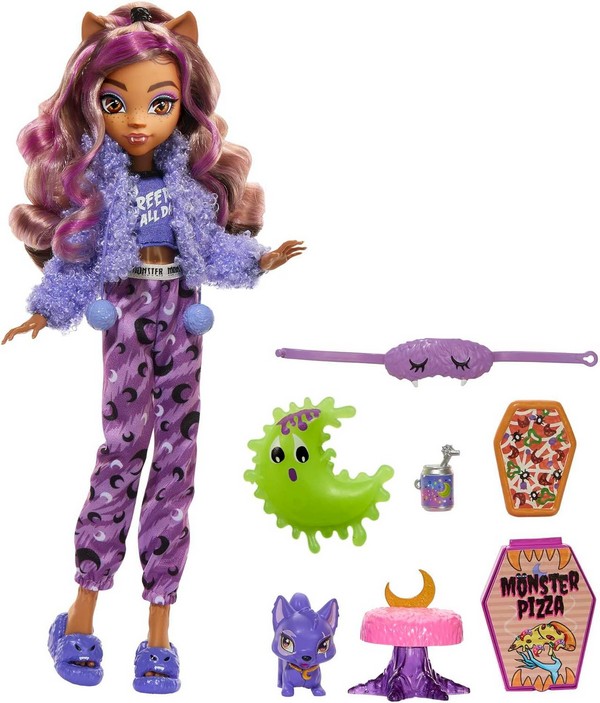 Monster High Creepover Party Baba - Clawdeen