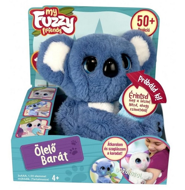 My Fuzzy Friend Interaktív Mozgó Koala Plüss