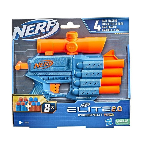 Nerf Elite 2.0 Prospect QS-4 szivacslövő fegyver