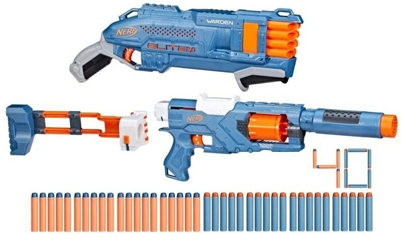 Nerf Elite 2.0 Double Defense Pack Szivacslövő Fegyver