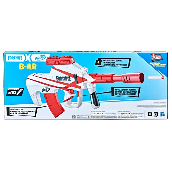 Nerf Fortnite B-AR Motoros Szivacslövő fegyver