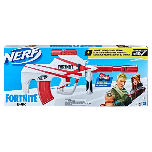 Nerf Fortnite B-AR Motoros Szivacslövő fegyver