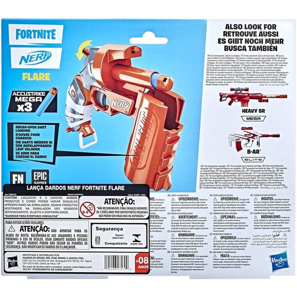 Nerf Fortnite Flare Szivacslövő fegyver