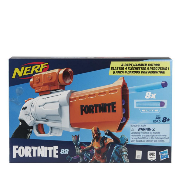 Nerf Fortnite SR Szivacslövő Fegyver