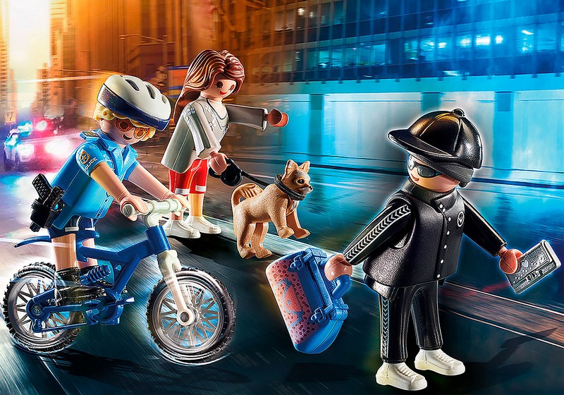 Playmobil 70573 Rendőrségi bicikli: Zsebtolvaj nyomában