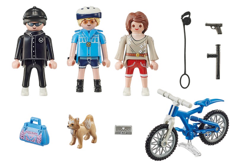 Playmobil 70573 Rendőrségi bicikli: Zsebtolvaj nyomában