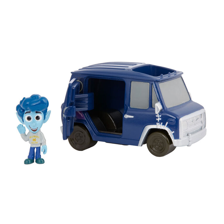 Pixar Előre minifigurák járművel Ion Lighfoot &amp; Guinevere