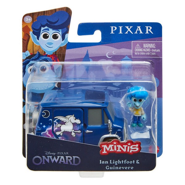 Pixar Előre minifigurák járművel Ion Lighfoot &amp; Guinevere