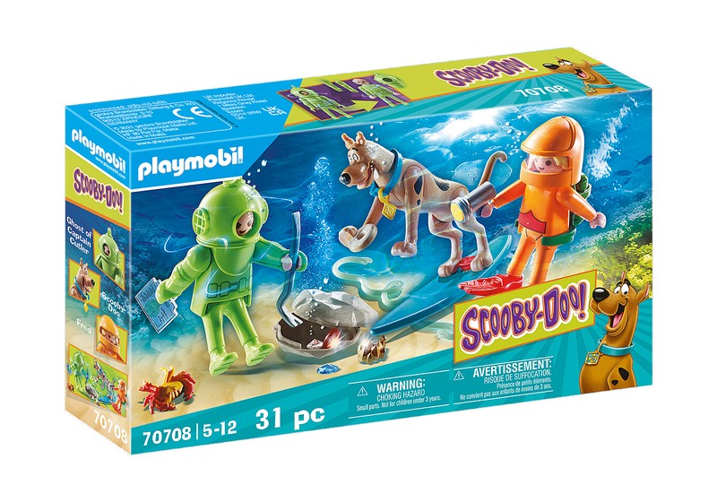 Playmobil 70708 Scooby-Doo! Ghost of Captain Cuter kaland