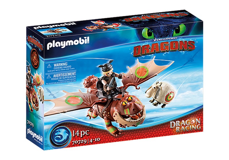 Playmobil 70729 Dragon Racing: Halvér és Bütyök