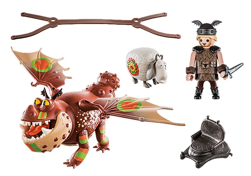 Playmobil 70729 Dragon Racing: Halvér és Bütyök