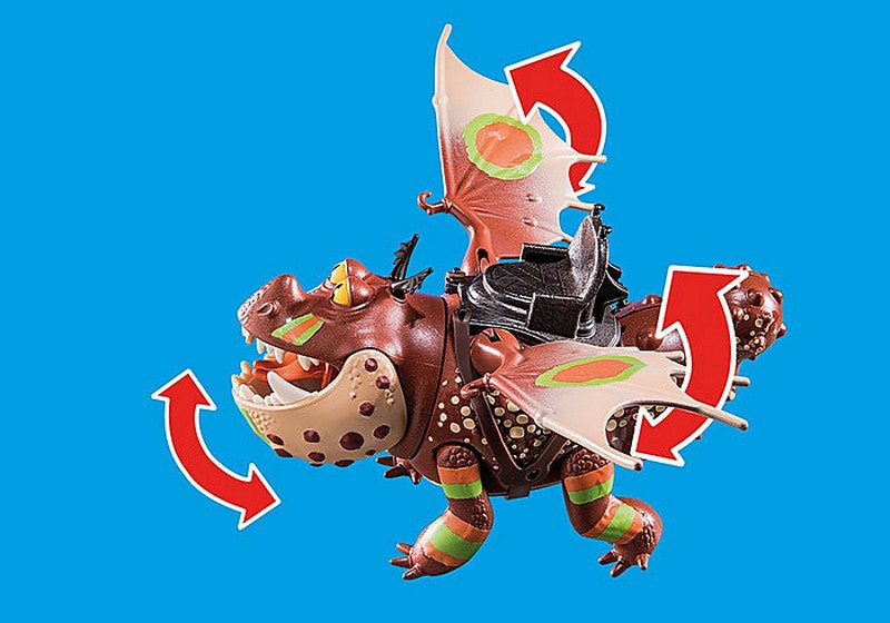 Playmobil 70729 Dragon Racing: Halvér és Bütyök