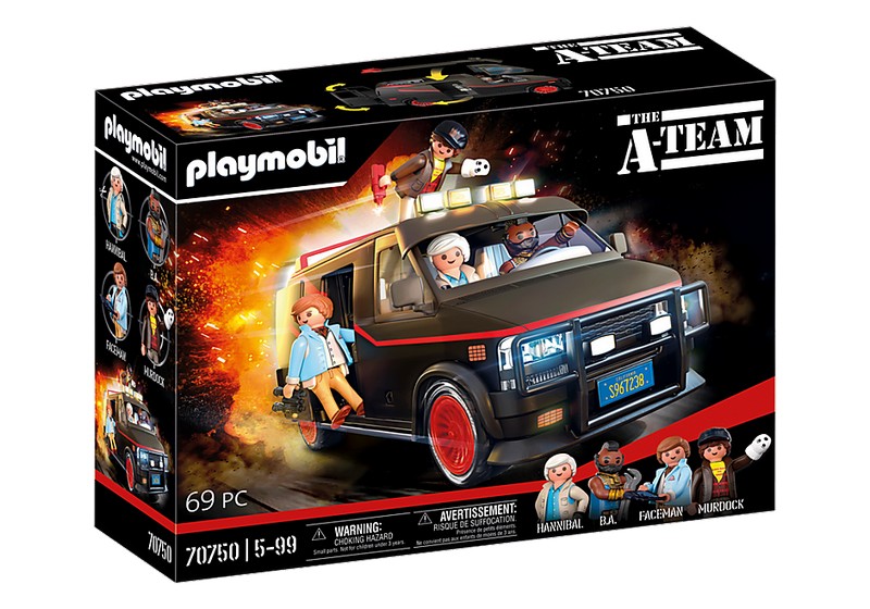 Playmobil 70750 The A-team Szupercsapat furgon
