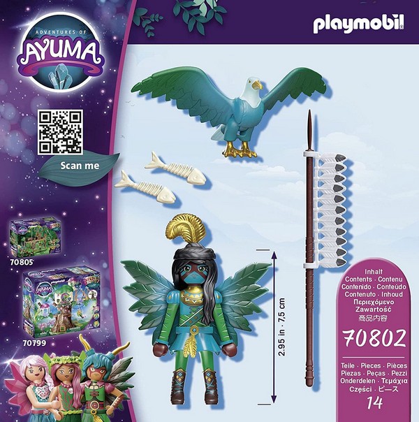 Playmobil 70802 Knight Fairy - Lovag tündér lélekállattal