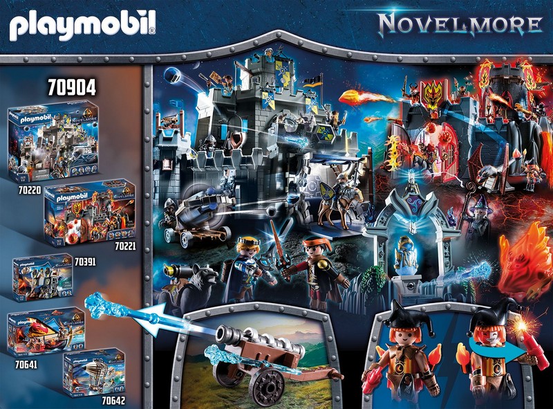Playmobil 70904 Novelmore - A sárkány támadása