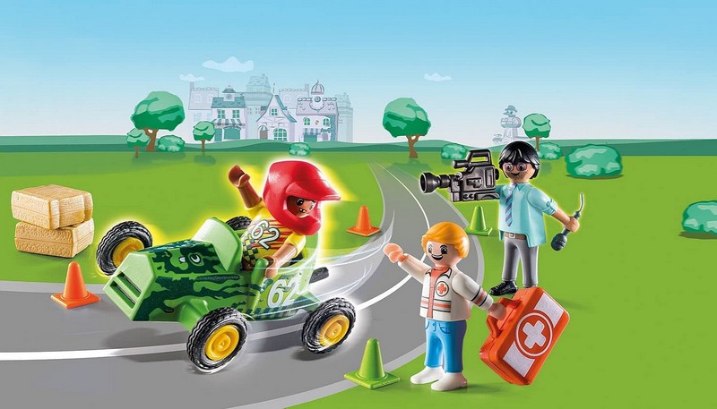 Playmobil 70919 DUCK ON CALL Mentők bevetésen: versenybaleset